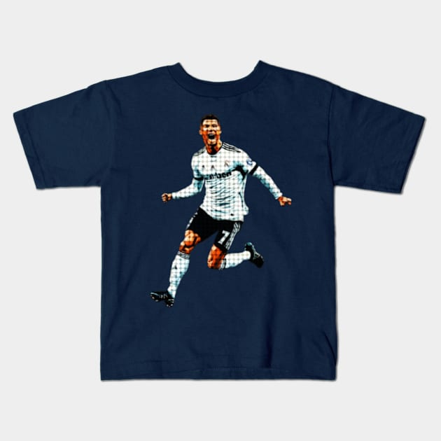 Cristiano ronaldo Kids T-Shirt by TshirtMA